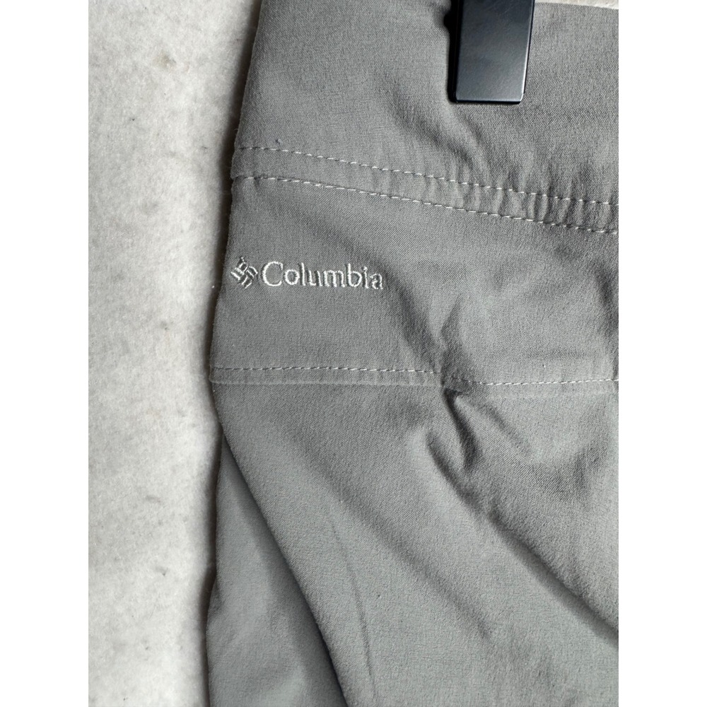 Columbia Omni-Shield Gray Hiking Pants Womens Size 4 Regular Drawstring Waist - Picture 12 of 15